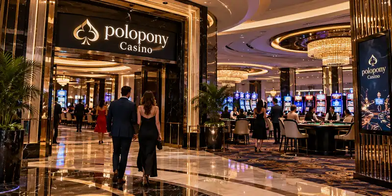 Modern polopony Casino environments feature gaming tables and elegant entertainment spaces.